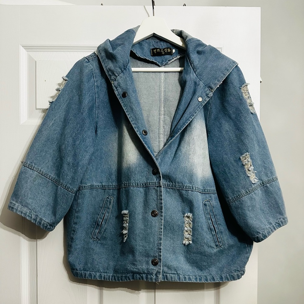 Korean Jean jacket women’s size XXL